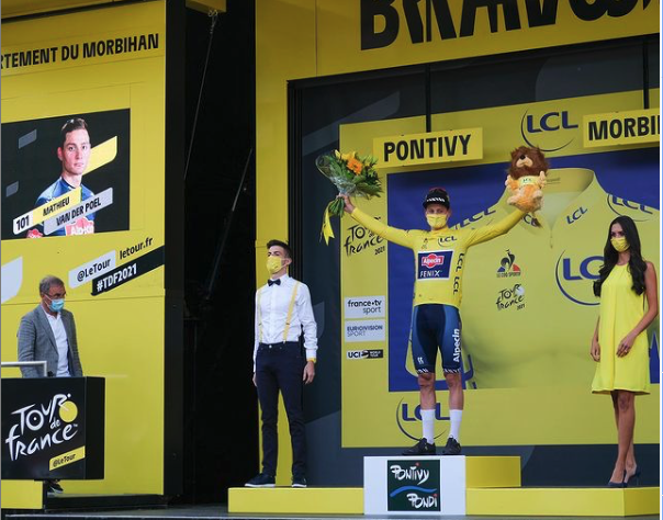 Tour de France :  Van Der Poel pour l’histoire