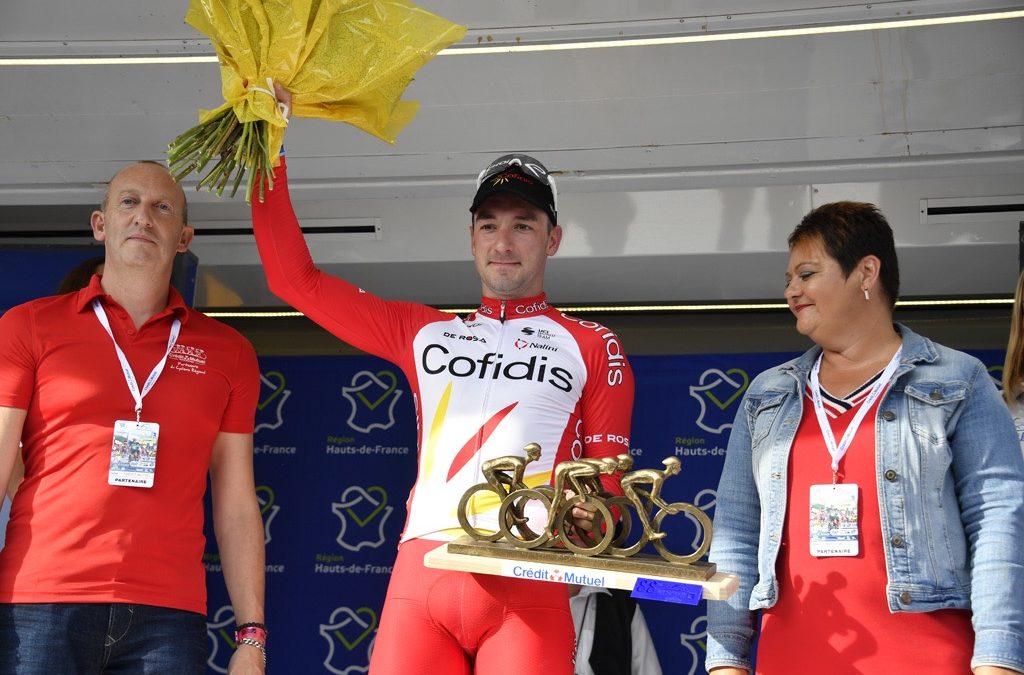 Grand Prix de Fourmies La Voix du Nord: Viviani in position