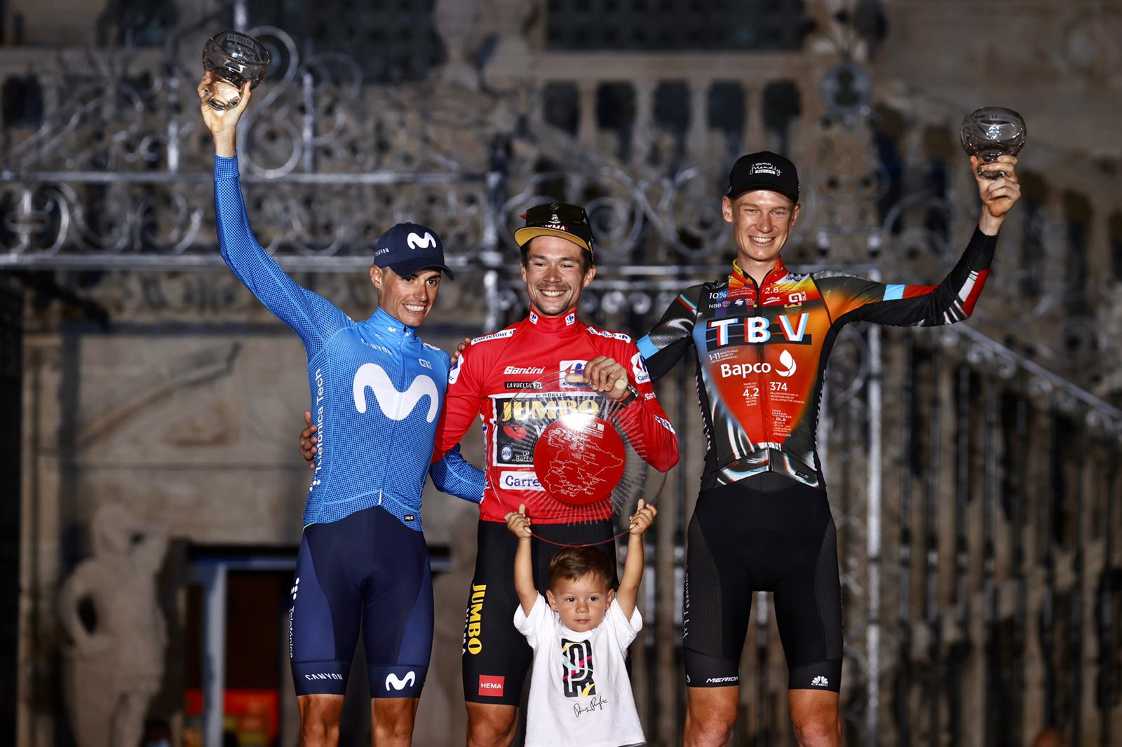 Vuelta podium