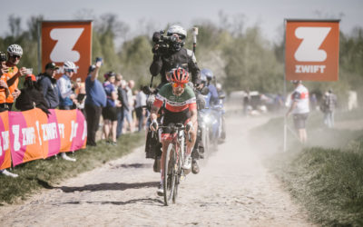 Paris-Roubaix femmes: Longo Borghini at home on the cobbles