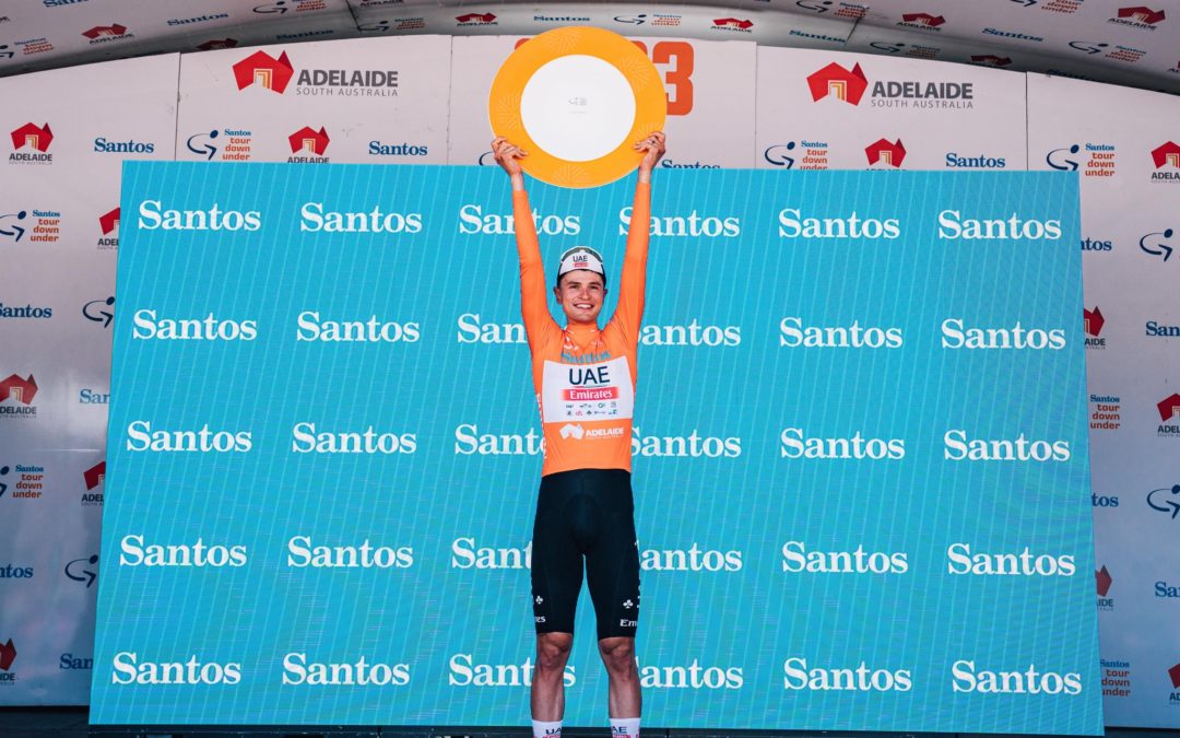 Tour Down Under : Jay Vine (UAE Team Emirates) brille à domicile