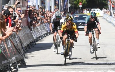 A winning return for Primoz Roglic