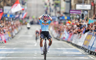The rainbow dreams for Kopecky and Evenepoel
